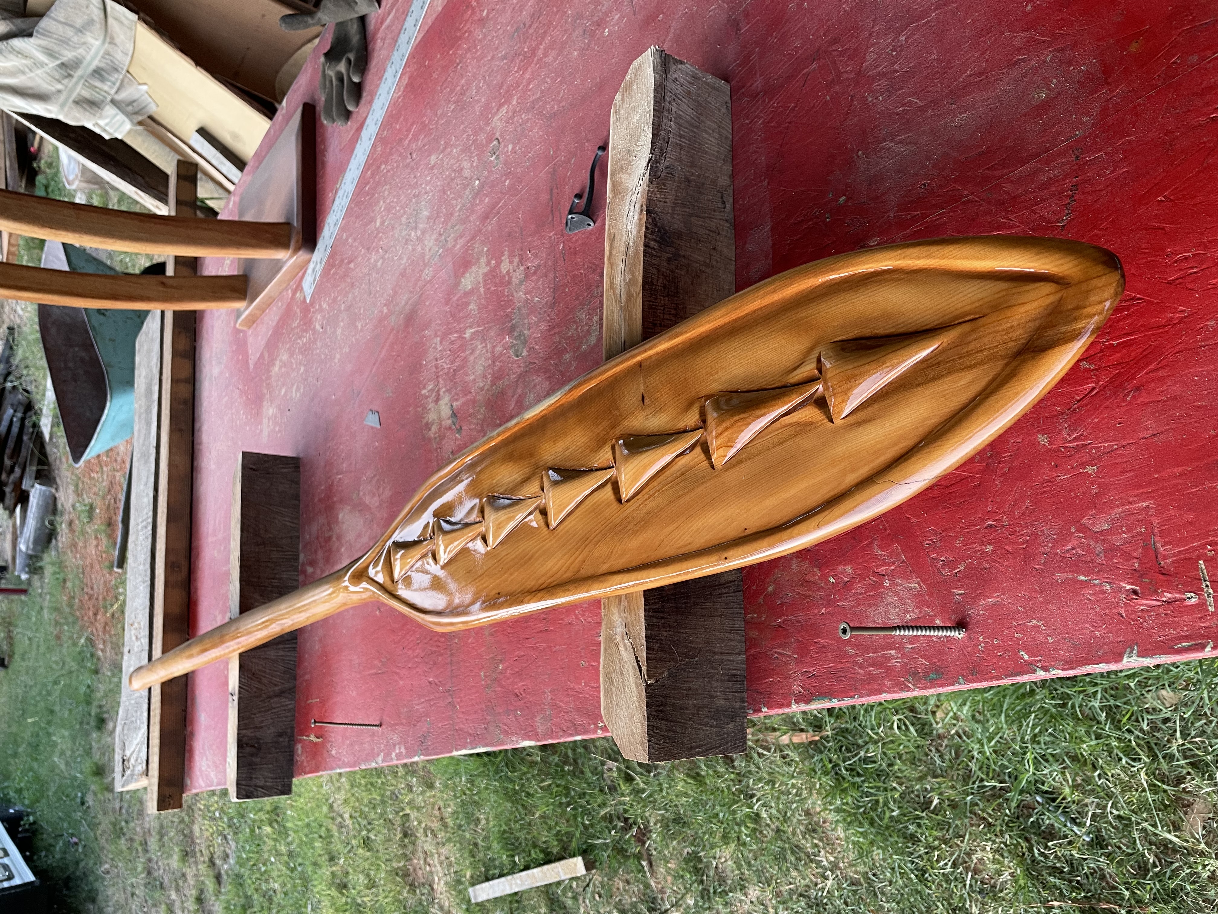 Carved Paddle