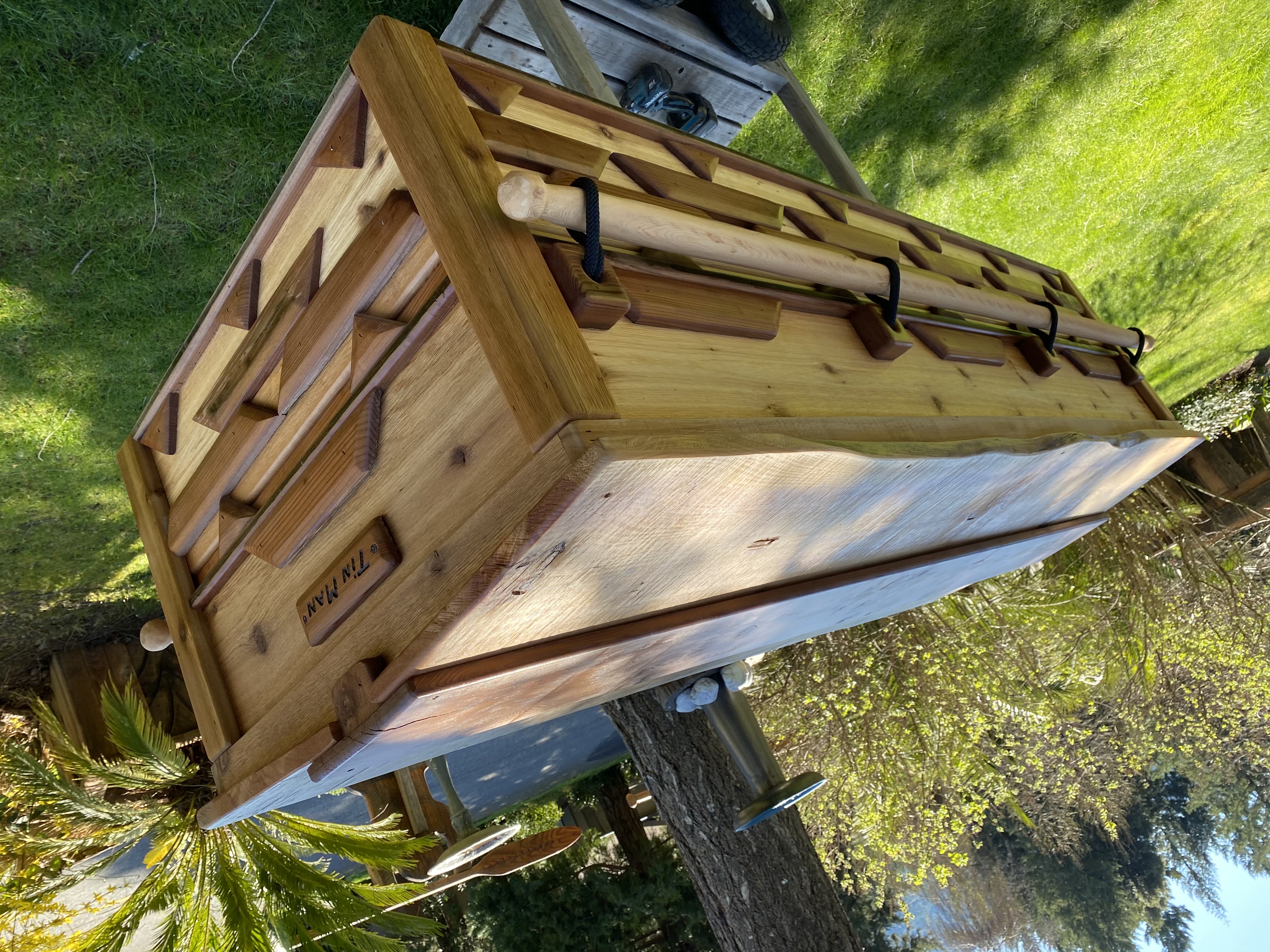 Outdoor Display Casket